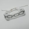 Pulsera cadenas gris sencilla 3